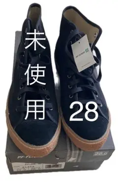 未使用　28cm　黒　ピーエフ　日本撤退　PF FLYERS