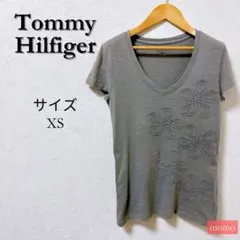 Tommy Hilfiger トミーヒルファイガー　tシャツ　グレー