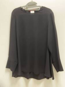 ♪♪#23770 MaxMara　ブラウス　黒　44サイズ♪♪