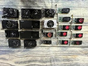 □1円スタート グラフィックボード いろいろ ジャンクセット RTX 2070 GTX 1650 GTX 1050 他 21個□