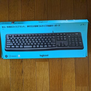 正規品　ロジクール　Logicool　キーボード　有線　開封済み未使用品