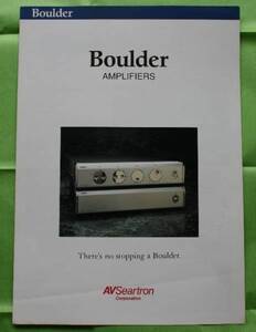 ★即決★Boulder★AMPLIFIERS★カタログ