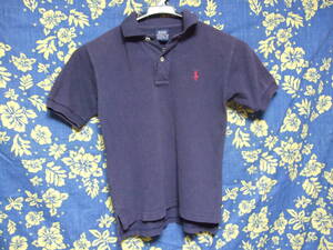 ★Poloファンヘ！★Polo RalphLaurenポロシャツ ★７★中古・Used品！