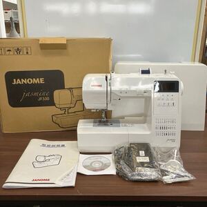 JANOME ジャノメ コンピューターミシン ミシン 手工芸 裁縫 手芸 ハンドクラフト JF330 811型 フットコン付き 取説有り 