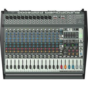 【中古】Behringer(ベリンガー) パワードミキサー 2 x 800W 20ch 高品質マイクプリアンプ グラフィックEQ FBQ機能 FX搭