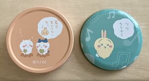 【ちいかわ〜プチキャン２、うさぎ、裏には、ちいかわ、ハチワレ】2023.2.20、レア！缶のみ！ナガノ、ちいかわ