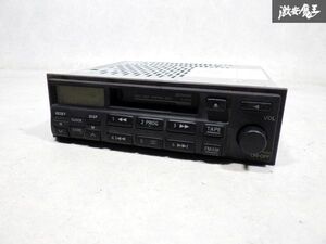 保証付 即納 日産純正 1DIN カセット デッキ オーディオ デッキ チューナー 本体のみ PP-9997K スカイライン シルビア フェアレディZ 他