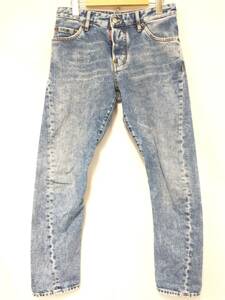 DSQUARED2 Sexy Twist Jean サイズ42 S74LB0567 S30663 デニム ジーンズ インディゴ ディースクエアード