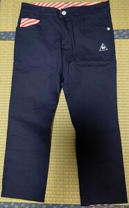 【一度着用】lecoqsportif★七分パンツ