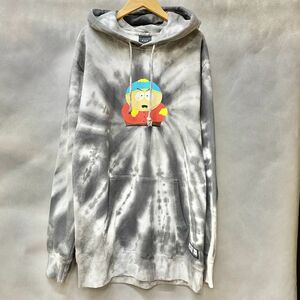 限定モデル 【M】 HUF ハフ SOUTHPARK サウスパーク TIEDYE タイダイ TRIPPY コラボ プルオーバー パーカー アメコミ USA正規品