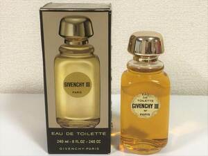 ★GIVENCHY III★ジバンシー 3★オードトワレ★240ml★特大ボトル★