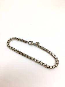 【1円】 TIFFANY＆Co. ティファニー ブレスレット ベネチアンリンク シルバー925