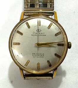 【中古品】オリエント　ORIENT　腕時計　手巻き　14KGF　ゴールド【送料別】FW0512