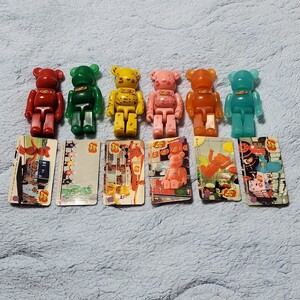 6体セット Jelly Belly BE@RBRICK 100% MEDICOM TOY ジェリーベリー ベアブリック メディコムトイ JELLYBEAN ジェリービーン