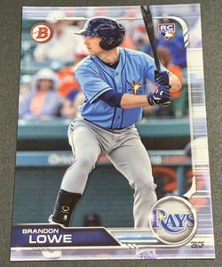 2019 Bowman Brandon Lowe 98 RC Rookie Rays MLB Topps ブランドン・ロウ ルーキー　レイズ　トップス