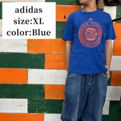 adidas 半袖Tシャツ ニューヨーク・ニックス アメカジ 古着 NBA