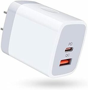 Viviber 急速充電器 iPhone acアダプター Type-C タイプc 充電器 USB-C電源アダプタ (USB-A&U