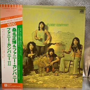 美品 LP 桑名正博&ファニーカンパニー「Funny Farm 」1974 funny company L-4035A