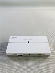 S7866/Creative USBオーディオインターフェース　Sound Blaster Model SB0270 サウンドブラスター 【通電OK】240927