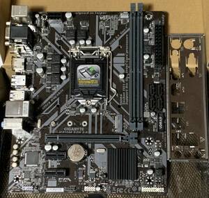 【動作不安定】中古 Gigabyte H310M S2H 2.0 I/Oパネル・発送用元箱のみ / LGA1151 BIOS更新済み MicroATX