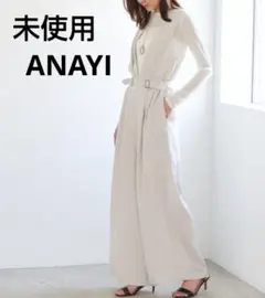 未使用☆38☆ソフトダブルクロスオールインワン☆ANAYI アナイ