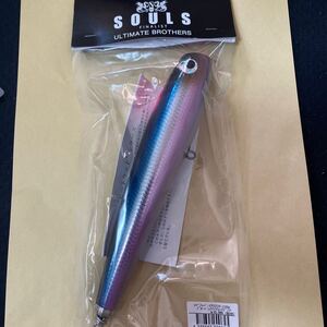 新品　 SOULS モグラッパースリム210-120g ブルーバックアイキャッチピンク