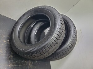 215/60R16 スタッドレス 冬タイヤ 2本 ブリヂストン VRX2 バリ溝 深溝 送料無料 条件付き T2179