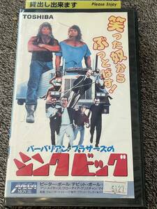 即決！早い者勝ち！DVD未発売■廃盤VHS■希少ビデオ■バーバリアン・ブラザーズの シンクビッグ (1990)　アリ・メイヤーズ