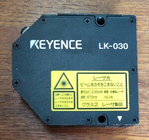 【ジャンク品】キーエンス センサヘッド 小スポット KEYENCE LK-030