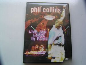 ★フィル・コリンズ / ライヴ・イン・パリ　PHIL COLLINS LIVE AND LOOSE IN PARIS国内盤DVD 中古品