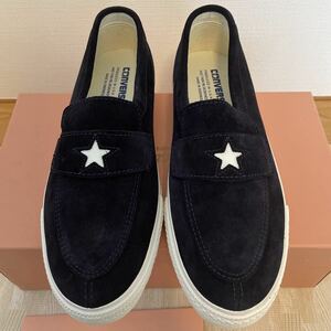 新品未使用未試着 18AW CONVERSE ADDICT ONE STAR LOAFER NAVY コンバース アディクト ワンスターローファー US9 JP27.5