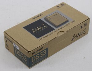 ◆開封未使用品◆ SHARP MD-DS33-S 1ビット ポータブルMDプレーヤー (2754904)