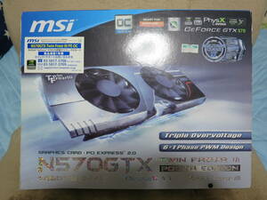 MSI N570GTX Twin Frozr Ⅲ POWER EDITION グラフィックボード ジャンク品