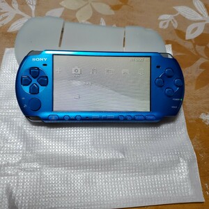 PSP 3000 ブルーメタリック　中古　美品