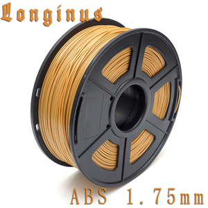 Longinus 3Dプリンター用フィラメント 1.75mm ABS 1KG　ゴールド