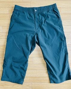 【激レア/新品同様】THE NORTH FACE Stretch Trail 3/4パンツ　グリーン　Lサイズ　ノースフェイスパープルレーベル　nanamica