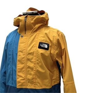 USA古着 THE NORTH FACE シェル ジャケット Mサイズ / マルチカラー 切り替えデザイン 2014年 ノースフェイス パーカー 