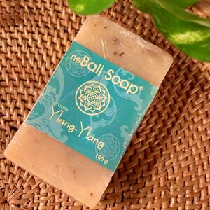 バリソープ　パッケージリメイク品　イランイラン　Bali Soap Ylang-Ylang 石鹸