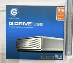 値下げG DRIVE USB Mac用ハードディスク6TB 新品未開封