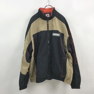 VISION STREET WEAR/ヴィジョン 長袖 ジャンパー ジャケット ウインドブレーカー スケートボード ブラック サイズM メンズ