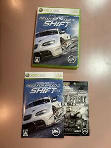 Xbox360★ニードフォースピード シフト★used☆NFS Shift☆import Japan