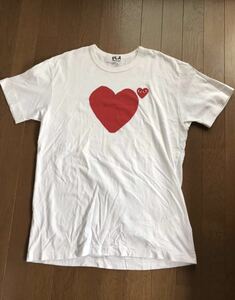 送料210円● コムデギャルソン　PLAY Tシャツ XL