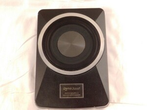 Y722★DynaQuest/DQC-800B/アクティブサブウーハー/カーオーディオ/20cm Super Slim Active Subwoofer/AUTOBACS SEVEN/未確認/送料730円〜