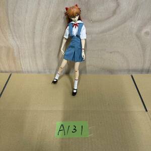 ☆A131 エヴァンゲリオン アスカ フィギュア 人形 ドール 制服(中古品/現状品/保管品)☆