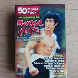 DVD MARTIAL ARTS 50Movie Pack ブルース・リー　北米版