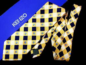 ALL即決【祭】A2885美品【KENZO】ケンゾー　ネクタイ