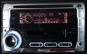 KENWOOD ケンウッド DPX-50MDS 2Dサイズ CD&MDデッキ 取説付き 作動OK