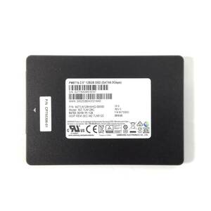 S70201162 SAMSUNG SATA 128GB 2.5インチ SSD 1点 使用時間:249【中古動作品】