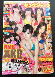 激レア!ヤングジャンプAKB48 2011/6/9 26号 特別付録 Everyday,カチューシャ別ver NMB48 小林優美 山本彩大島優子板野友美前田敦子小嶋陽菜