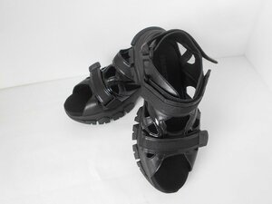 ●ADAMASTE rank upper sandal ランクアッパーサンダル スポーツサンダル Sサイズ 25.0㎝ ～ 25.5㎝ 黒